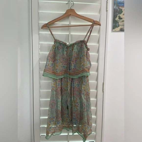 Ella Moss | Dresses | Y2k Flowy Summer Ella Moss Mini Dress | Poshmark